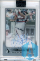 Gavin Sheets 2022 Topps Clearly Authentic Rookie RC Auto CAA-GS